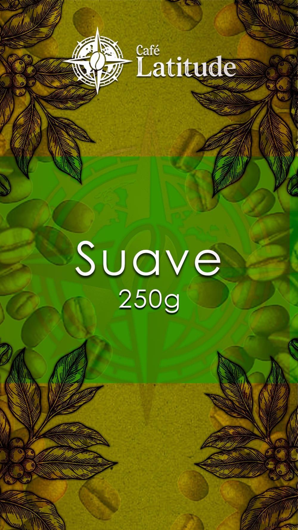 Rótulo do Café Latitude Suave, embalagem 250g